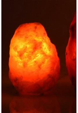 LAMPE CRISTAL DE SEL 1-2 kg sans socle en bois