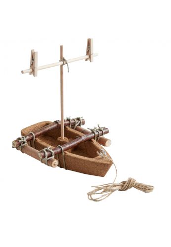 Kit d'assemblage bateau en liège