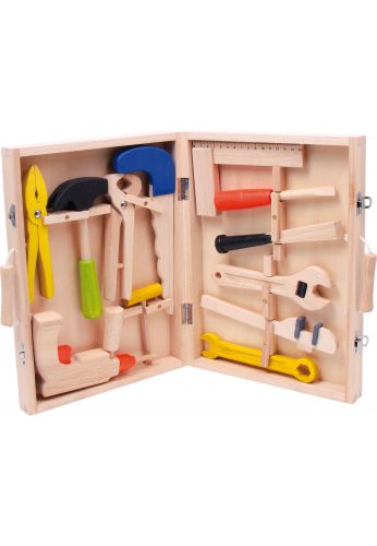 Boîte à outils pour enfants, en bois
