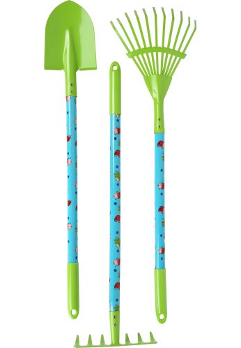 Grand kit de jardin avec brouette (pour enfants)