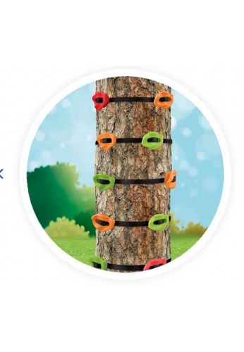 kit de parcours d'escalade pour arbre