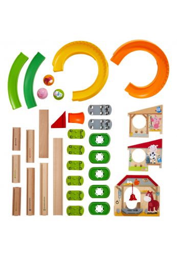 Toboggan à billes bébés animaux