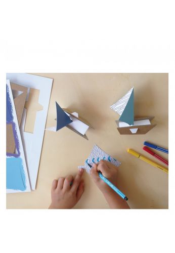 Mes petits voiliers à colorier