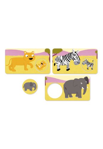 Maman et bébés animaux