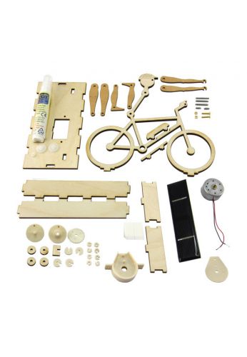 Kit cycliste solaire en bois