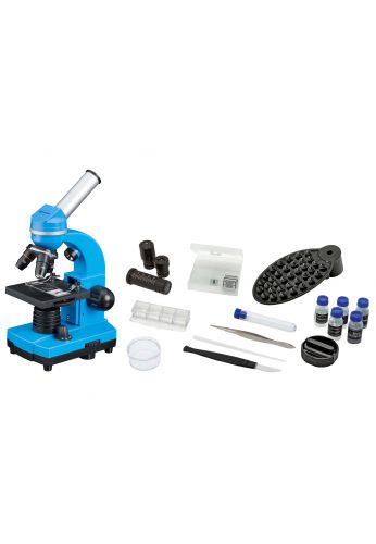 Microscope étudiant Biolux SEL - bleu