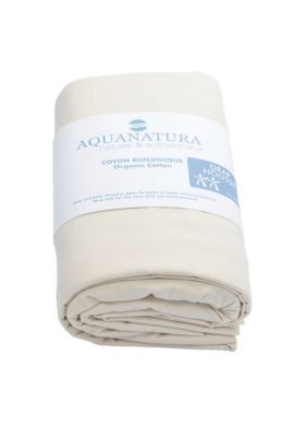 Drap Plat Aquanatura 100% coton Bio 120g/m²