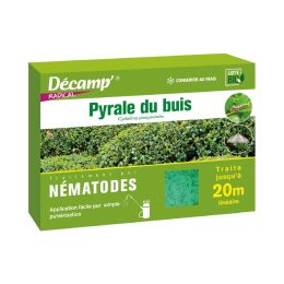 Nématodes contre la pyrale du buis 2x10M