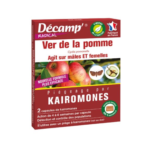 Kairomone contre le ver de la pomme Kairomone contre le ver de la pomme