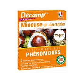 Phéromone contre la mineuse du marronnier (2 capsules)
