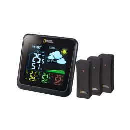 Station météo LCD couleur VA incl. 3 capteurs