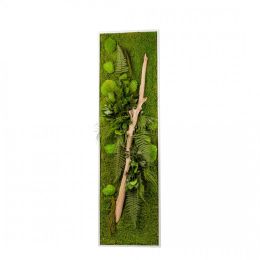 Tableau végétal gamme nature, panoramique 40x 140 cm