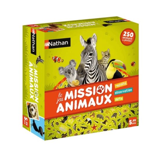 Jeu Mission animaux