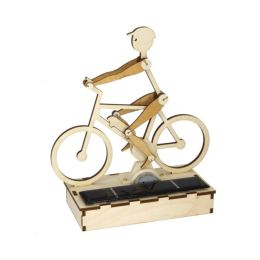 Kit cycliste solaire en bois