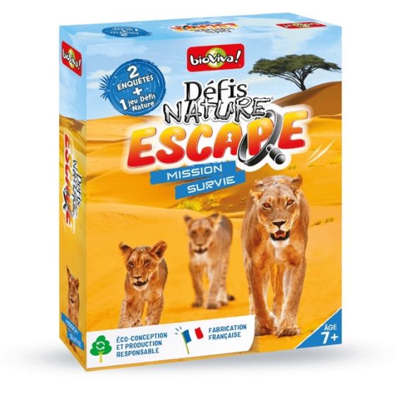 Défis nature : Escape MISSION SURVIE