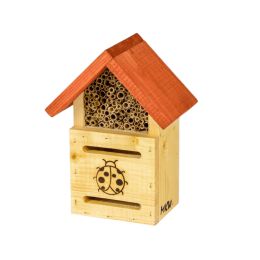 Hotel à insectes bénéfiques pollinisateurs modèle coccinnelles