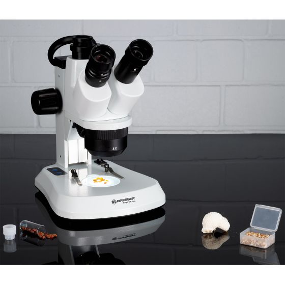 Microscope stéréo Analyth STR Trino 10x-40x double éclairage