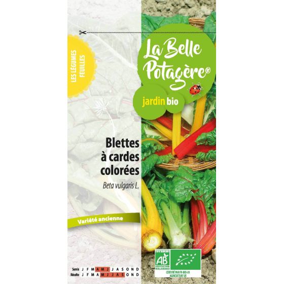 Blettes à cardes multicolores 2 g Blettes à cardes multicolores 2 g