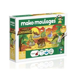 mako moulages « Le monde des dinosaures » Coffret 6 moules