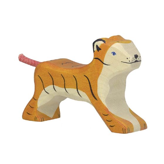 Figurine Holtztiger Petit Tigre marchant