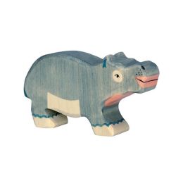 Figurine Holtztiger Petit Hippopotame