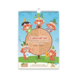 Le calendrier perpétuel des fruits etlégumes de saison