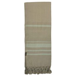 Fouta en coton biologique Earth - 90 x 160 cm