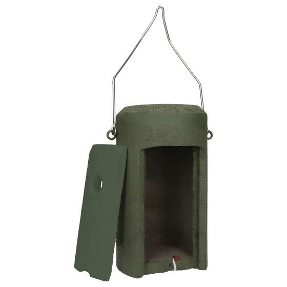 Nichoir en béton de bois trou d'envol 32 mm