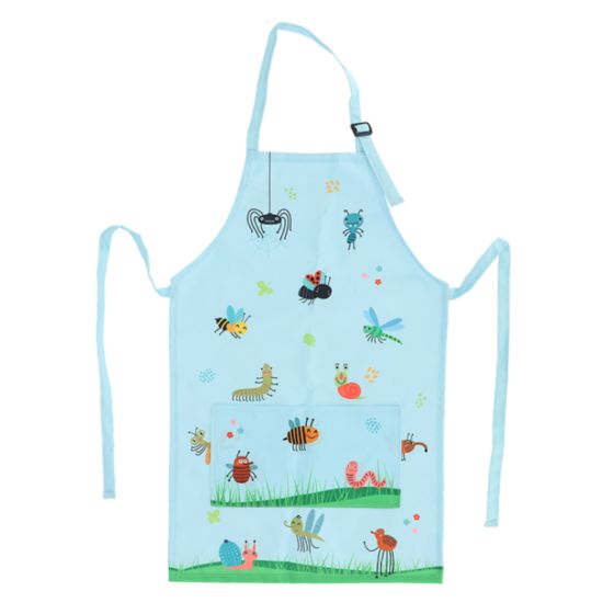 Tablier de jardin enfant - Motif insectes