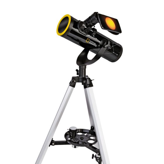 Télescope 76/350 + filtre solaire + Adaptateur Smartphone Télescope 76/350 + filtre solaire + Adaptateur Smartphone