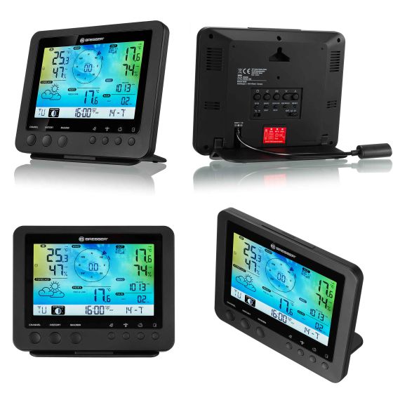 Centrale météo couleur WIFI avec capteur Profi 5 en 1