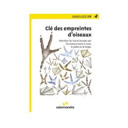 Miniguide 119 - Clé des empreintes d'oiseaux