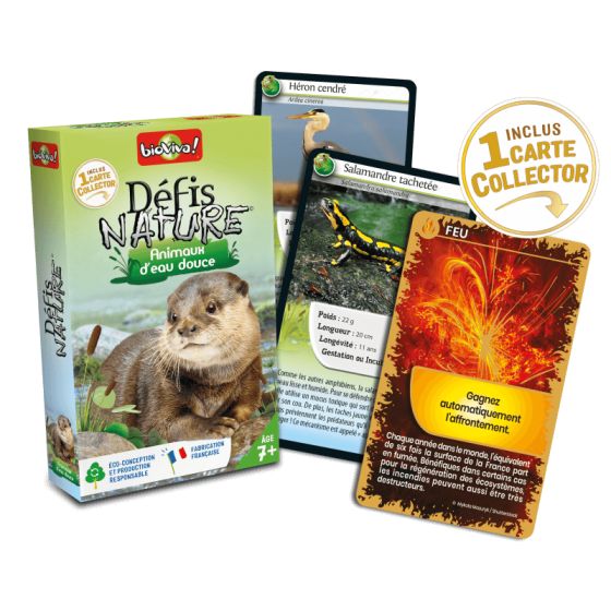 Défis nature animaux - Animaux d'eau douce