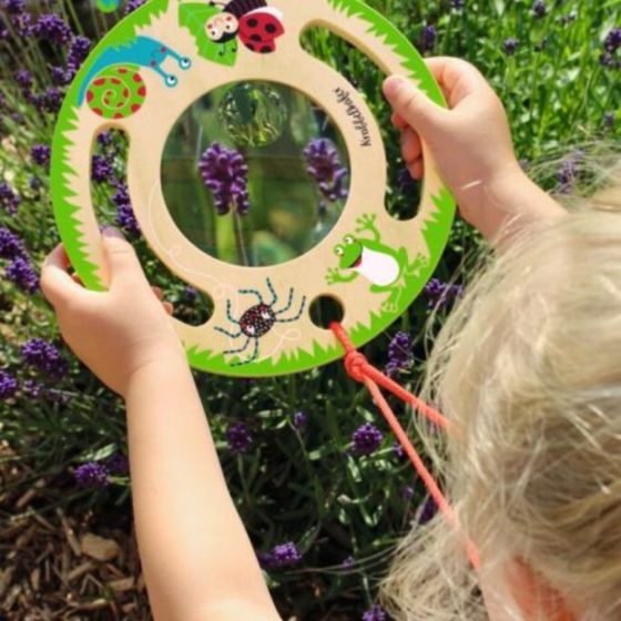 Grande loupe XXL motif nature