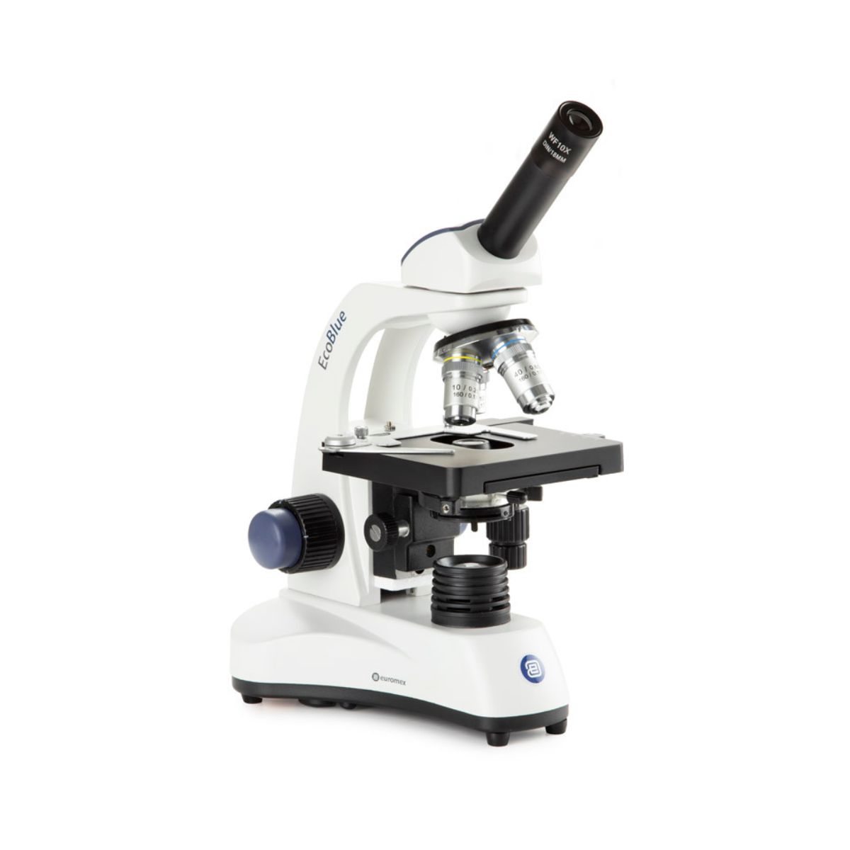 Microscope monoculaire - Platine x-y 