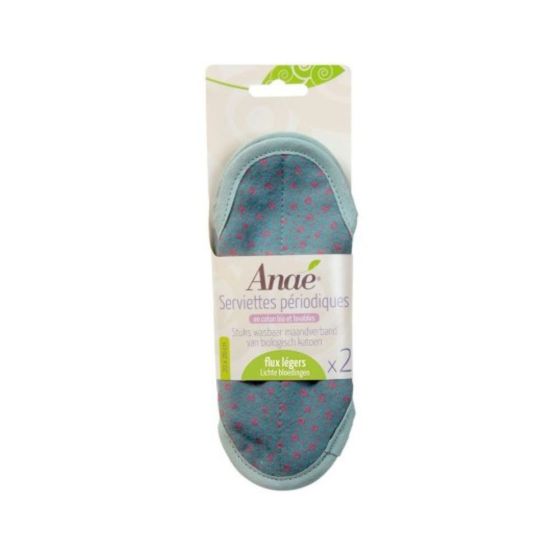 Lot 2 Serviettes Hygièniques Lavables Mini-cercles - Mini Lot 2 Serviettes Hygièniques Lavables Mini-cercles - Mini