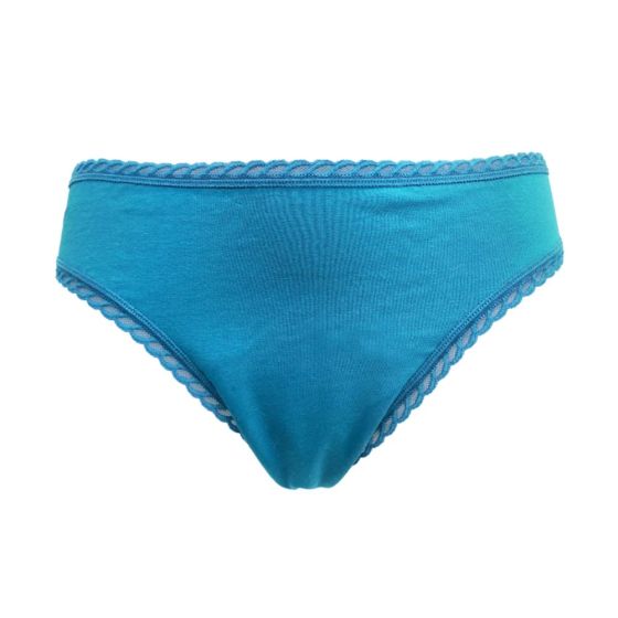 Culotte menstruelle bleue flux modéré - Taille 38