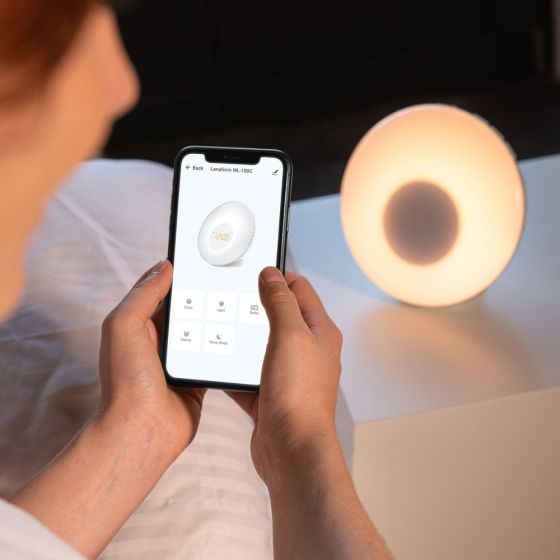 Simulateur d’aube et crépuscule connecté