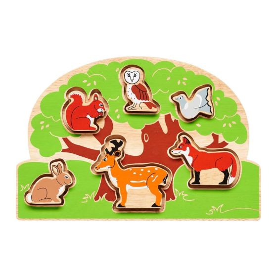 Puzzle-forme animaux de la campagne