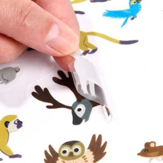 Stickers repositionnables - Animaux
