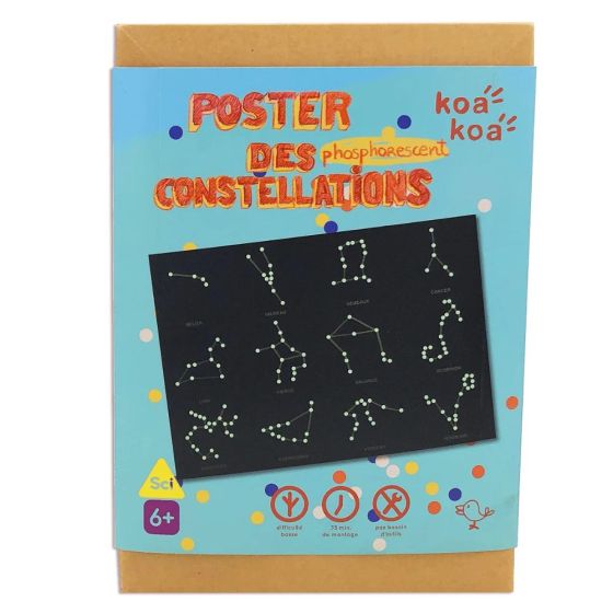 Poste des constellations phosphorescent Poste des constellations phosphorescent