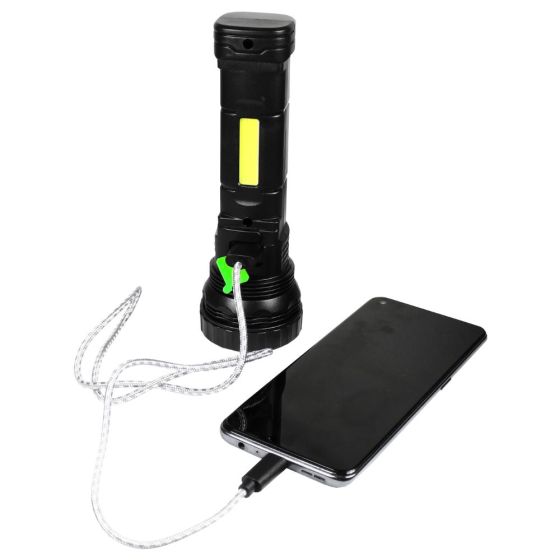 Chargeur et lampe torche solaire SALAMANDRE