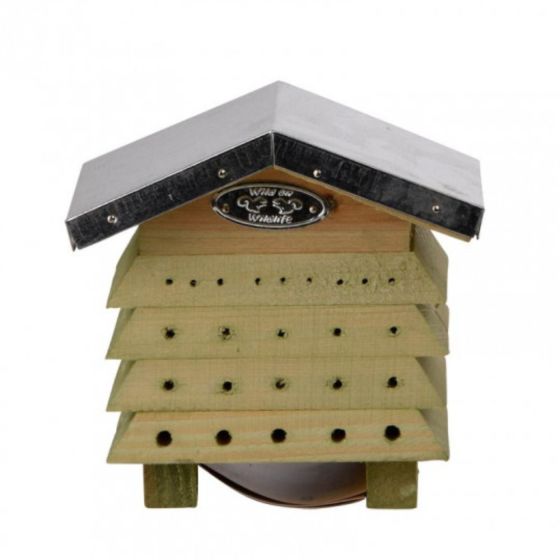 Abri pour abeilles solitaires en bois