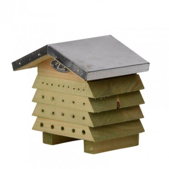 Abri pour abeilles solitaires en bois