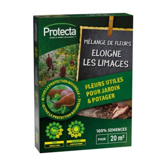 Mélange de fleurs - Éloigne les limaces - 50g