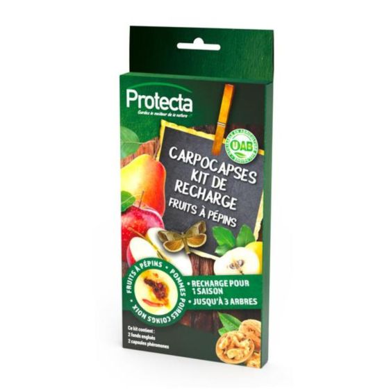 Carpocapses Fruits à pépins- Recharge phéromone Carpocapses Fruits à pépins- Recharge phéromone