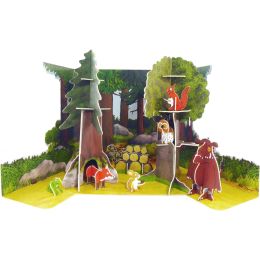 Playpress : kit de jeux Animaux des bois Gruffalo