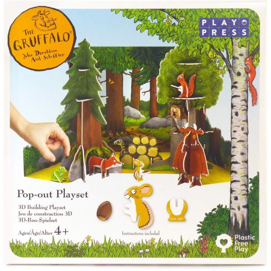 Playpress : kit de jeux Animaux des bois Gruffalo