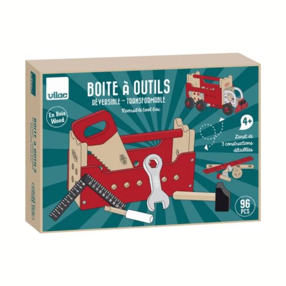 Boite à outils réversible - Atelier Vilac