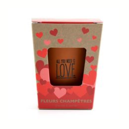 Kit message All you need is love - Fleurs champêtres